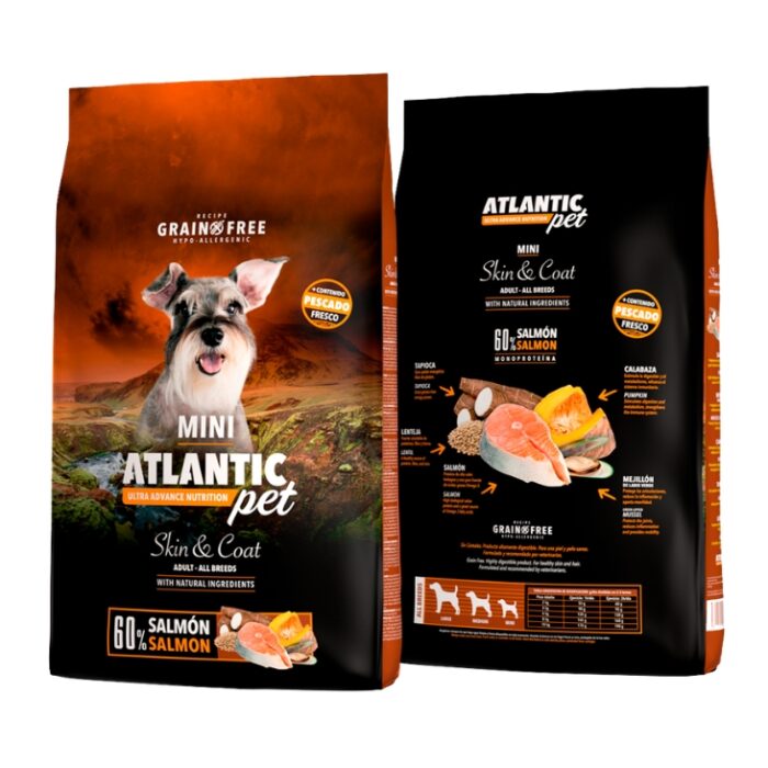 ATLANTICPET ULTRA MINI SKIN & COAT 6 KG.