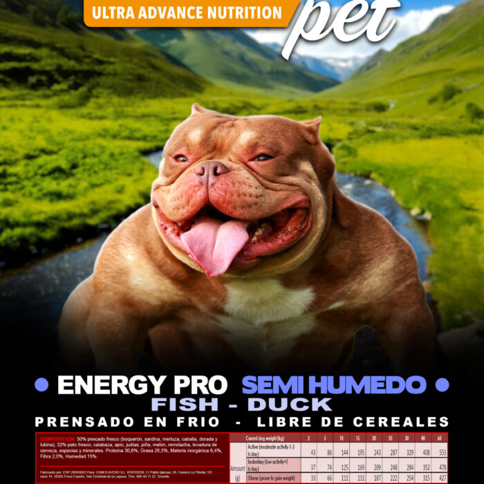 ATLANTICPET ENERGY PRO 4.400 CAL. FISH&DUCK 10 KG