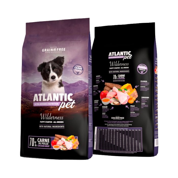 ATLANTICPET ULTRA WILDERNESS PUPPY-STARTER 12 KG.