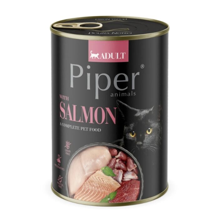 PIPER CAT WITH SALMON 400gr.