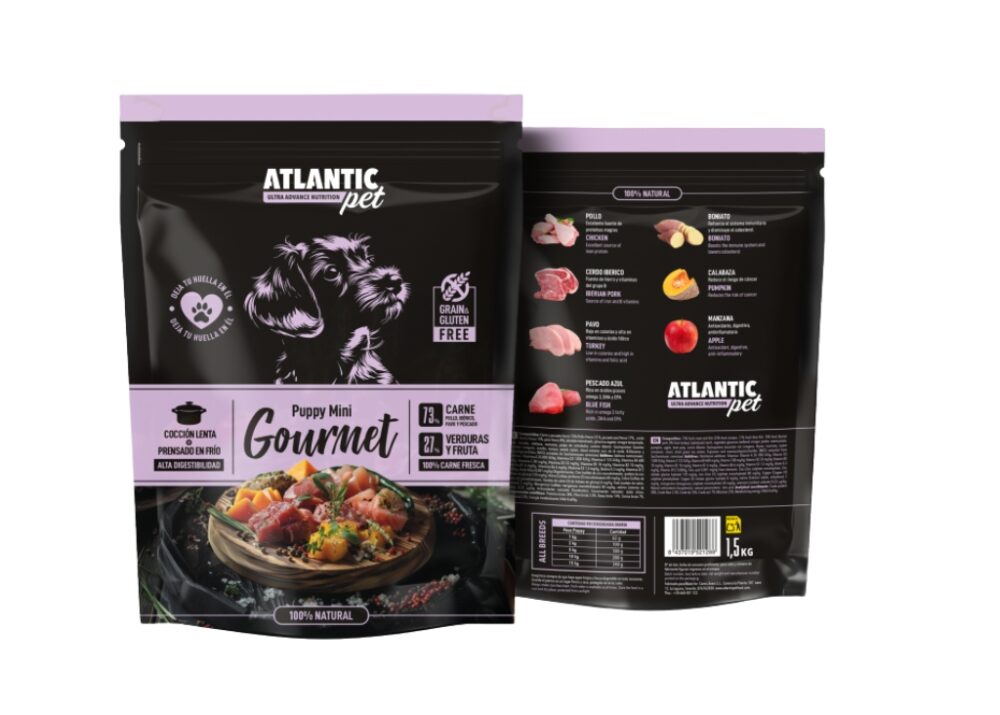 ATLANTICPET PUPPY MINI GOURMET 1.5 KL.