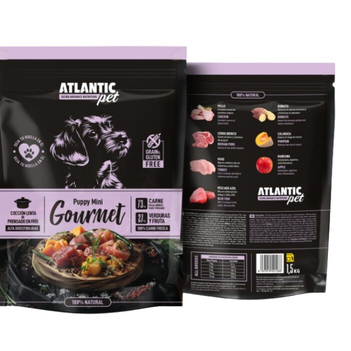 ATLANTICPET PUPPY MINI GOURMET 1.5 KL.
