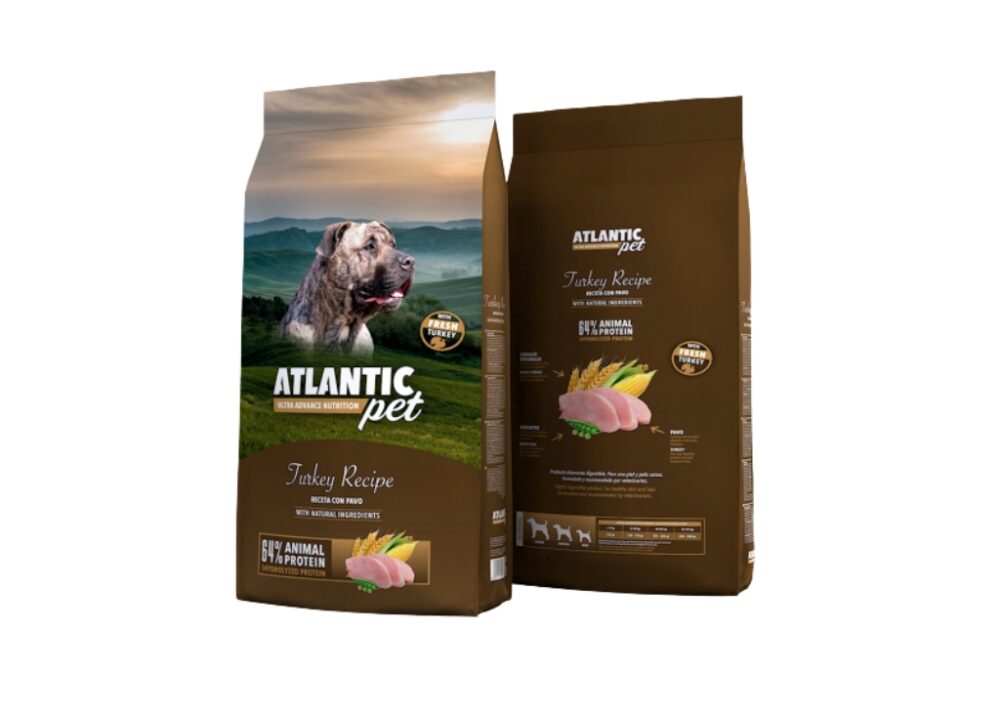 ATLANTICPET RECETA PAVO FRESCO 15KG.