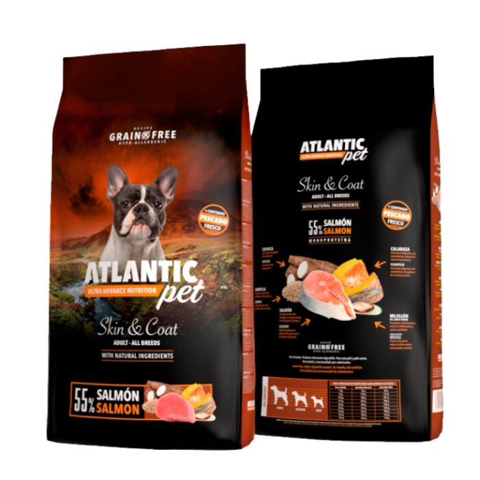 ATLANTICPET ULTRA ADULT SKIN & COAT 12 KG.
