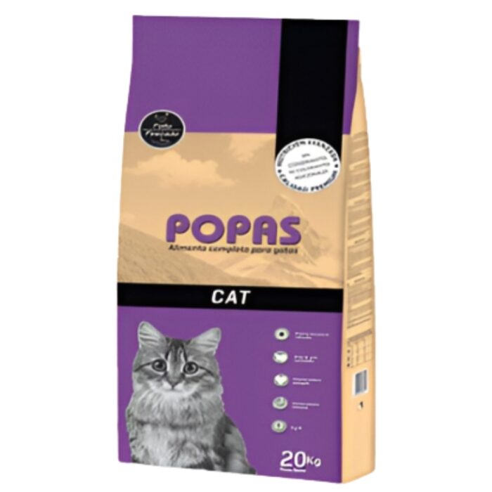 PIENSO PARA GATOS POPAS CAT 3KG