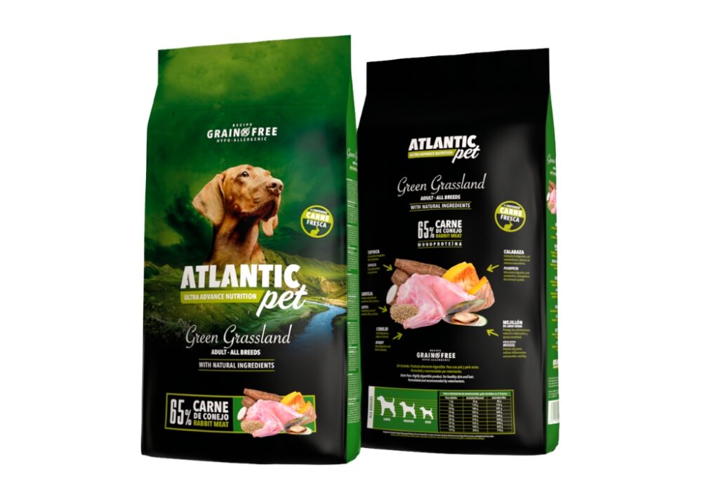 ATLANTICPET ULTRA GREEN GRASSLAND 12 KG.