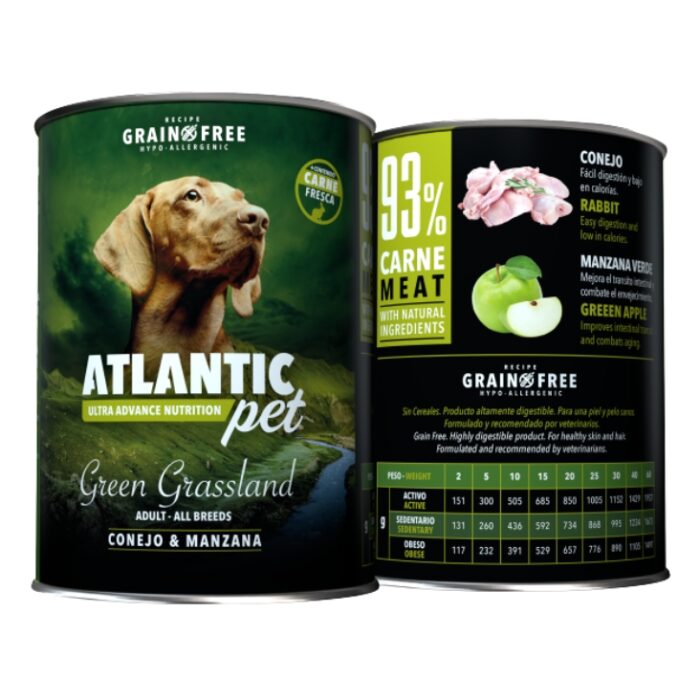 ATLANTICPET HUMEDO GREEN GRASSLAND 400G